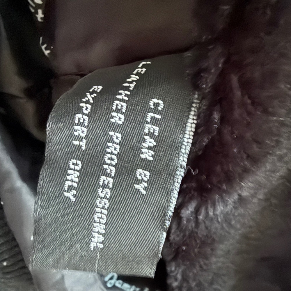Extasy James & John Leather Bomber Jacket 4XL Tiger‎ Eagle Embroidered RARE Vtg - Picture 6 of 16